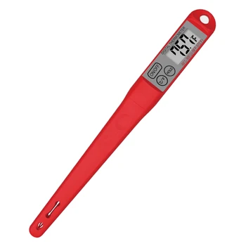 

Home Kitchen Digital Display Long Probe BBQ Thermometer Grill Oven For Meat Cooking Tool Battery Powered Portable Instant Read