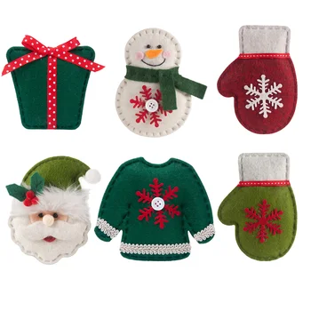 

6 Pcs Creative Decorative Adorable Hanging Pendants Christmas Themed Pendants Hanging Ornaments for Shop Home A50