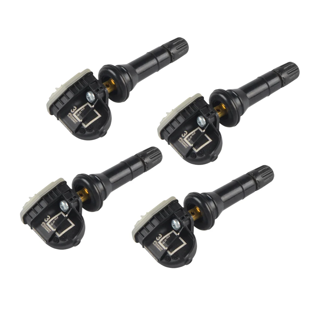 4 Sensori TPMS Per Ford Ecosport, Fiesta, Focus | Ricambio 2036832 | Monitoraggio Pressione Pneumatici