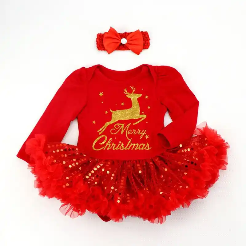 my first christmas tutu outfit