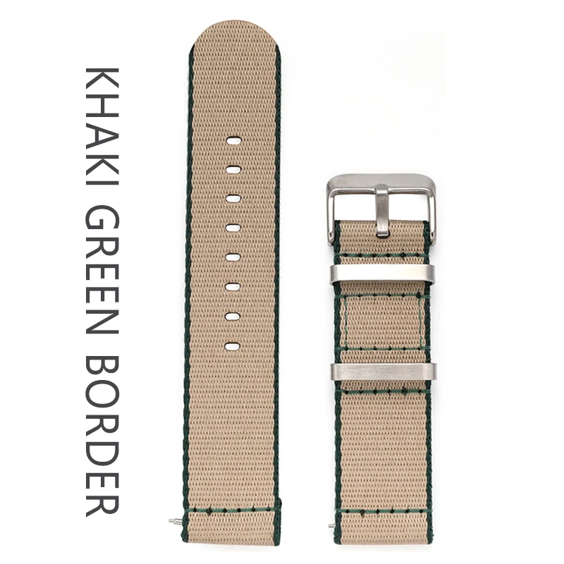 Quick Release Nylon Weave Smart Watch Strap