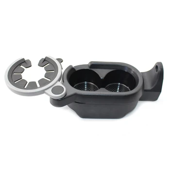 

Upgraded Car Drinks Holder Cup Mount Center Console Double Cup Holder for Smart