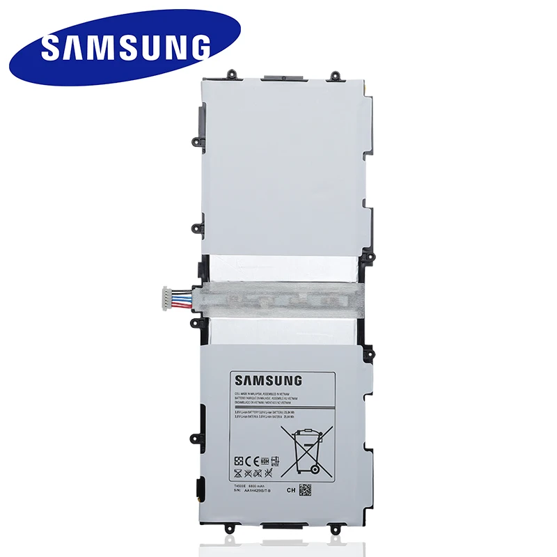 Сменный аккумулятор samsung T4500E для samsung GALAXY Tab3 P5210 P5200 P5220, аутентичная батарея планшета 6800 мАч