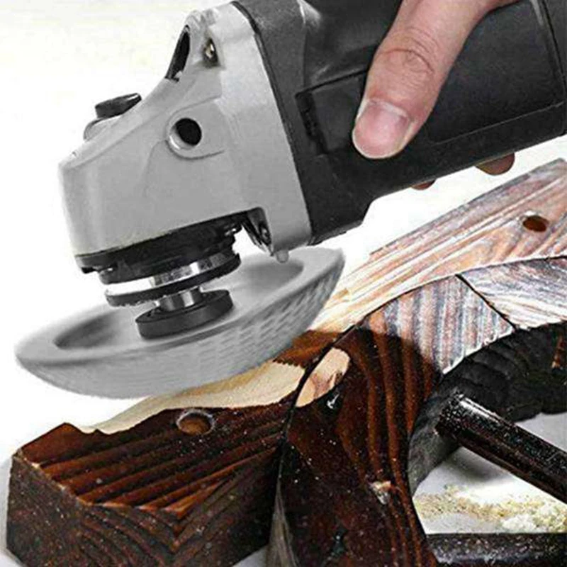 Abrasive Wheel Grinding Wheel 5Pcs Bore 22Mm Wood Grinding Polishing Wheel Rotary Disc Sanding Wood Carving Tool