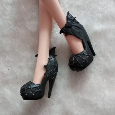 Stylish High Heeled Doll Shoes - Trendy 1/6 Scale Footwear Accessories
