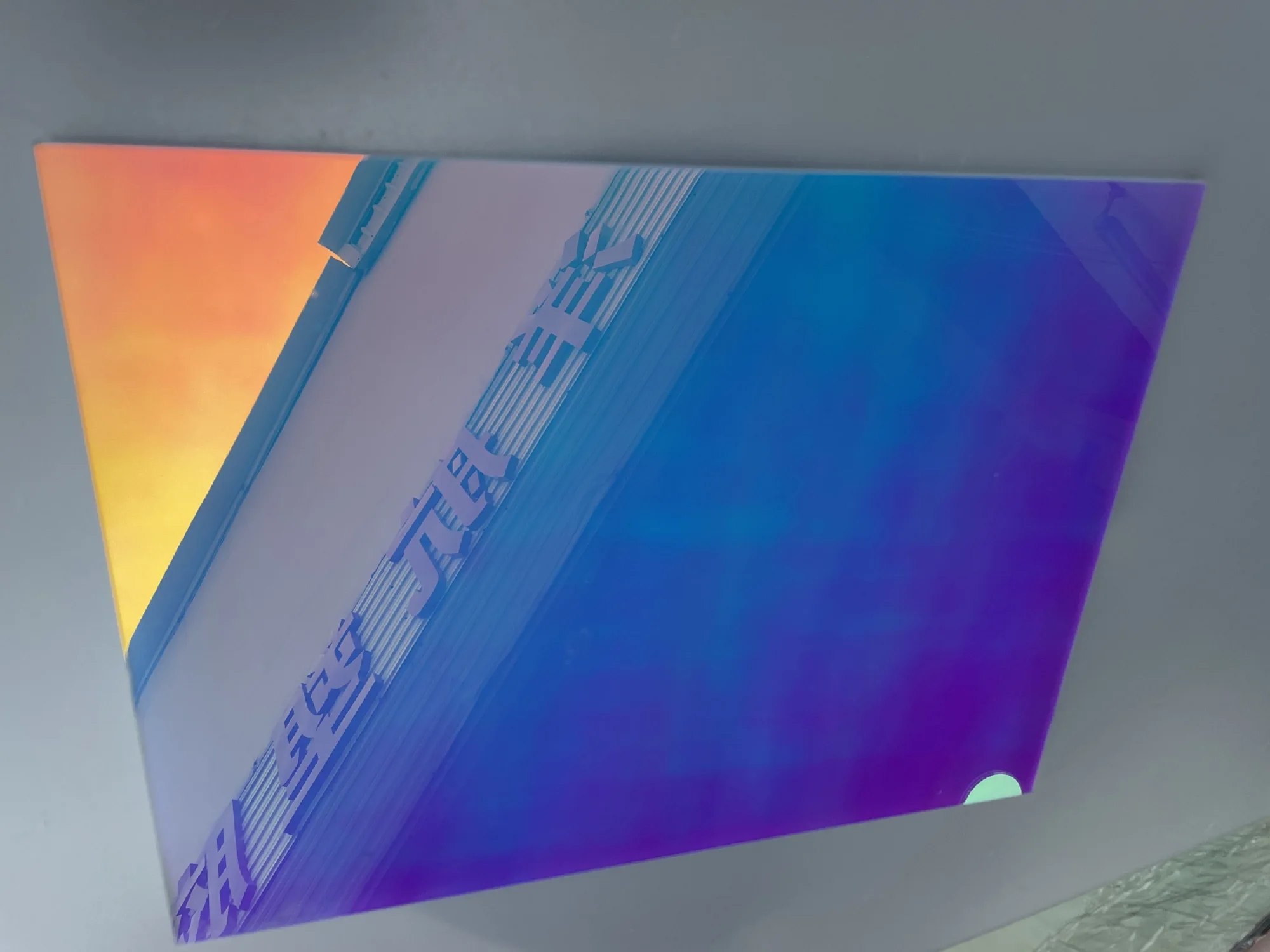 2mm 3mm Iridescent Colorful Laser Plexiglass Rainbow Acrylic PMMA  Sheet,Electroplate Board For DIY/Advertising/Decoration