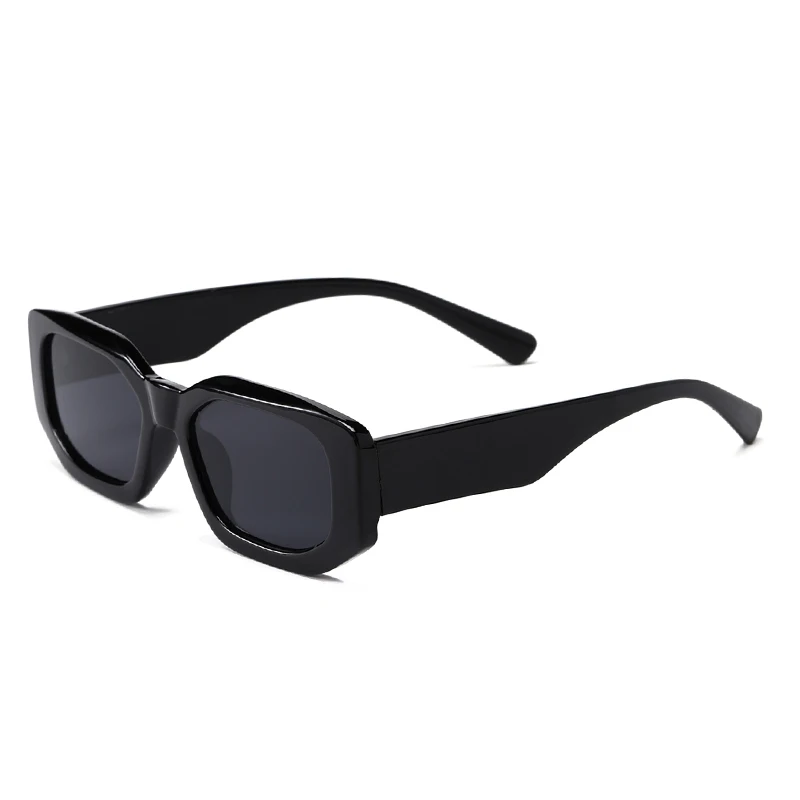 OVZA Fashion Sunglasses Women Brand Designer 2021 Rectangle Eyeglasses Men Gradient Lens UV400 Candy Colors Frames S0057 big frame sunglasses Sunglasses