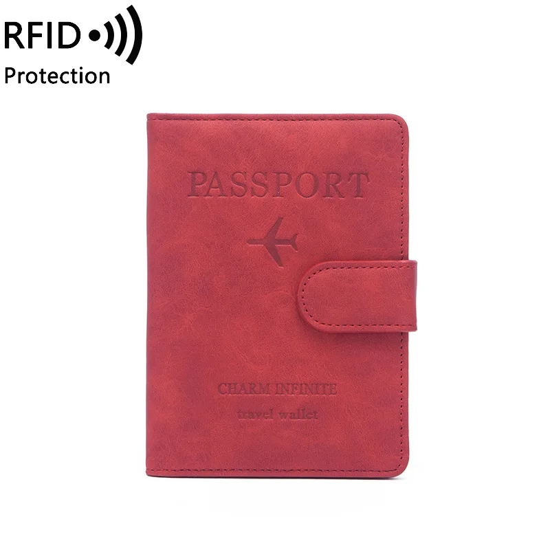 Hot Men Women Travel Wallet Family Long Passport Holder Creative RFID Large  Capacity Cell Phone Wallet Document Case Organizer - AliExpress