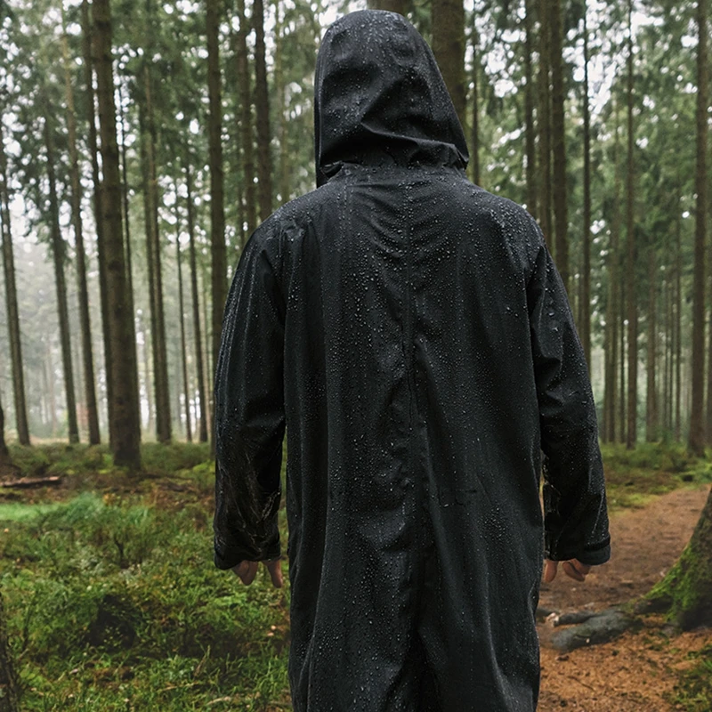 Ветрозащитные дождевики Naturehike ультралегкий Воздухопроницаемый Длинный плащ
