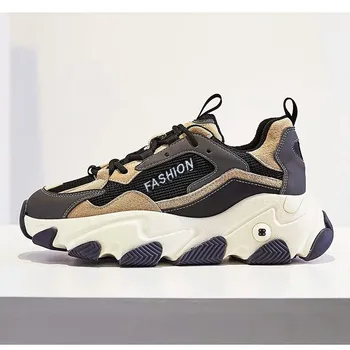 

Women sneakers Winter Thickening womens shoes Real Leather platform sneakers High quality Casual Comfortable shoes woman sneaker