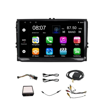 

9 Inch Android 8.0 Double 2Din Car Radio Gps Auto Radio 2 Din for Volkswagen/Passat/Golf/Skoda/Seat Wifi Bluetooth 2 Din
