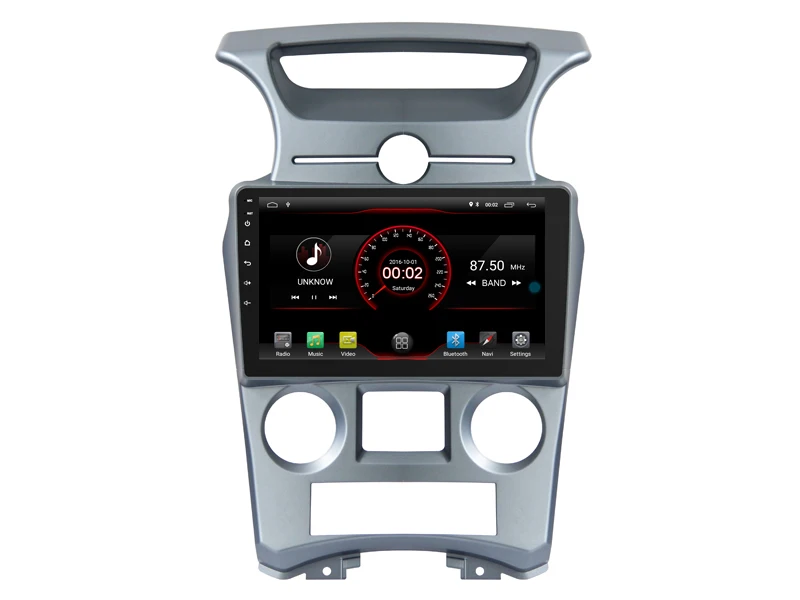 Cheap AVGOTOP Android 9 Bluetooth GPS Car Radio DVD Player For KIA CARENS 2007-2011 (Auto Air- Conditioner version) 7