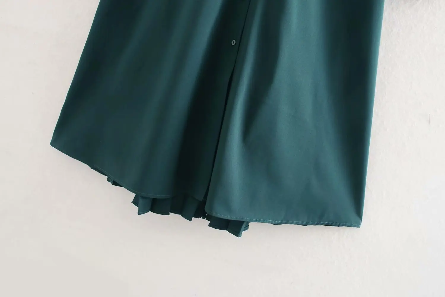 Винтажная Рубашка-Платье на пуговицах с длинным рукавом, плиссированное женское Макси-Платье, однотонное женское платье vestidos
