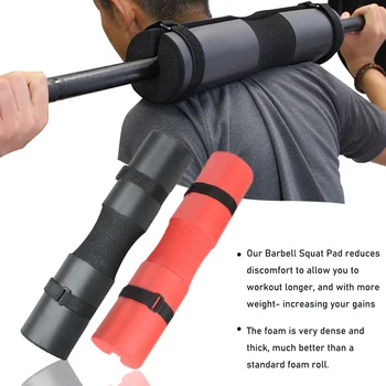 

Guards Shoulder Support Cover Fitness Equipment Weight Lifting Soft Squat Protective Gym Barbell Pad Cushioned Neck Portable
