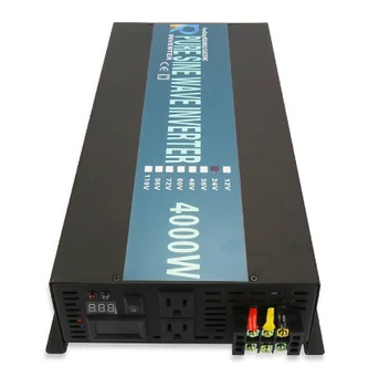 

4000W Pure Sine Wave Power Inverter 24V 220V Solar Panel Inverter DC to AC Converter Power Supply 12V/48V/96V to 120V/230V/240V