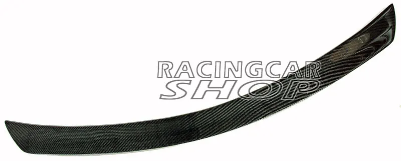 V STYLE REAL CARBON FIBER TRUNK LIP SPOILER Fit For MERCEDES BENZ W204 4DOOR SEDAN C63 C300 C350 C63 08-12
