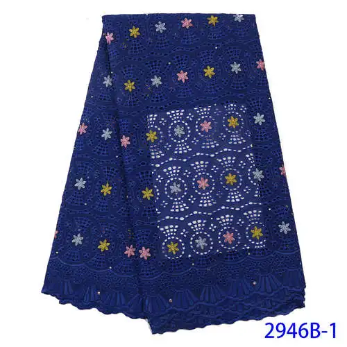 High Quality Sequence Lace Fabric African Lace Fabric French Lace Fabrics for Party Dress YA2946B-4 - Цвет: Picture 1