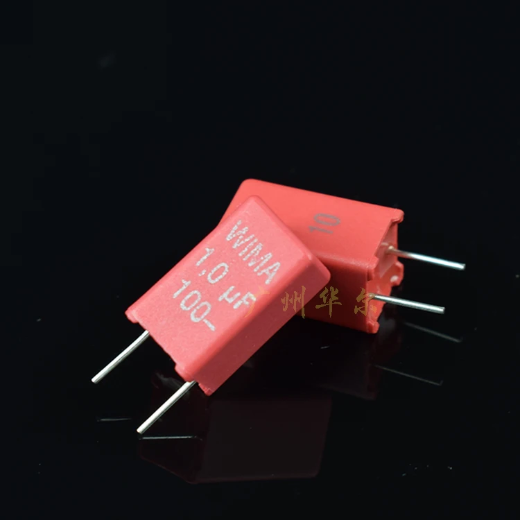 20 шт. RED WIMA MKS2 1 мкФ 100V 105K MKS2D041001K00KSSD горячая Распродажа 1,0 мкФ 100VDC 1000nf100v