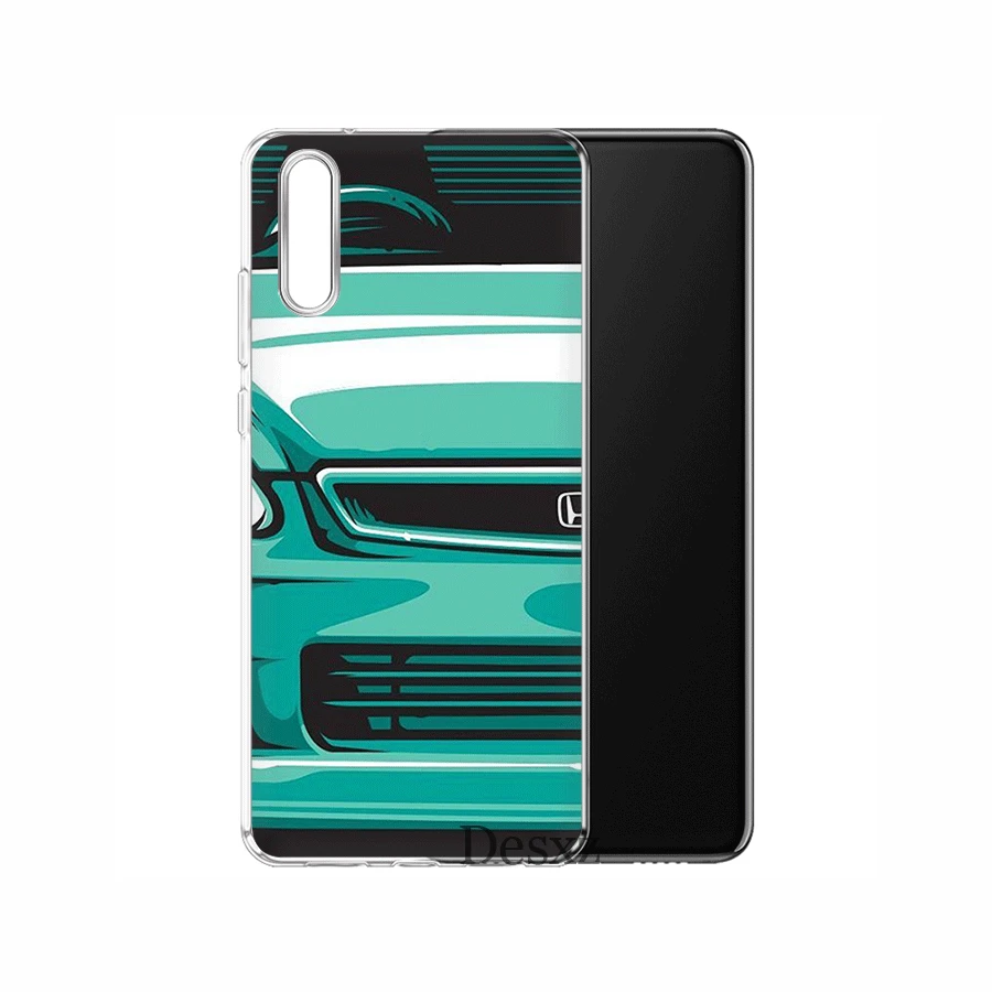 11 Чехол для мобильного телефона из ТПУ для huawei P30 P20 P10 P8 P9 Lite Pro P Smart Z Plus, чехол для Honda - Цвет: 11