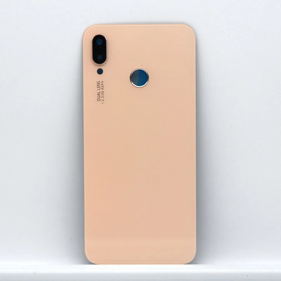 Для huawei P20 Lite Крышка для батареи Задняя стеклянная дверь корпус чехол для huawei P20 Lite Крышка для батареи задняя панель с объективом камеры