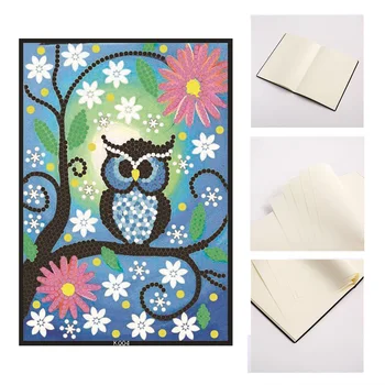 

A5 Diamond Painting Notebook Planner Organizer Paper Planner Inner Page ring binder Diary Bullet Journal Notebook for Children