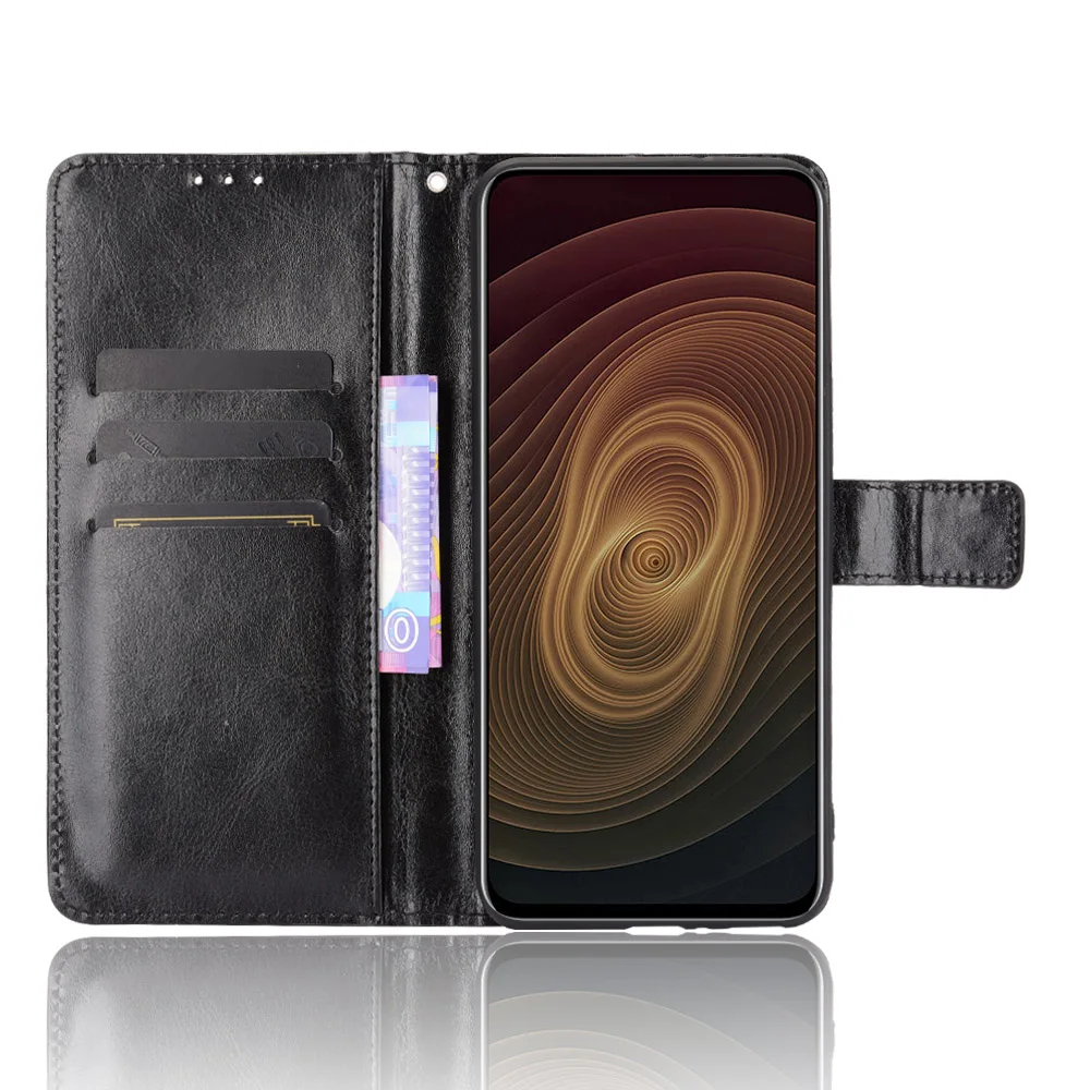 For ZTE Axon 20 5G Case classic Flip Luxury PU Leather Phone Case For ZTE Axon 20 5G A2121 Cover
