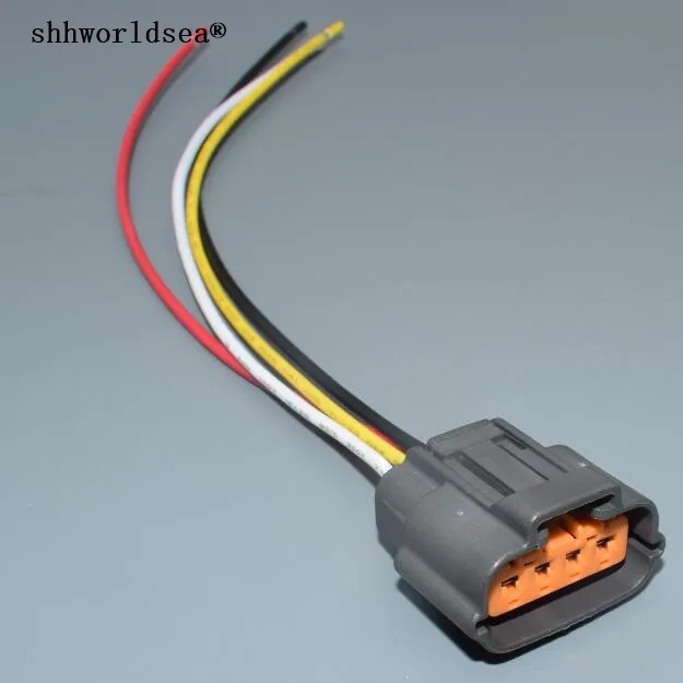 

worldgolden 4Pin for Nissan Auto Ignition Controller Plug Mazda RX7 FD Throttle Position Sensor Connector 6195-0030