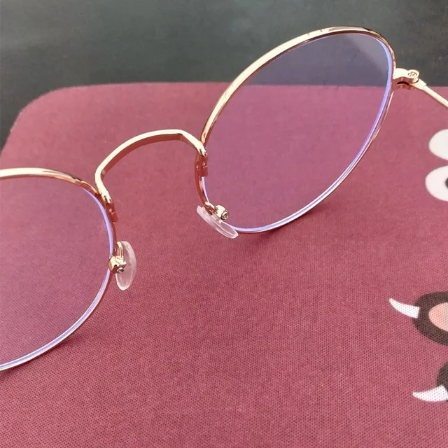  - Blue Light Blocking Glasses Computer Goggles For Men Women Metal Eyeglasses Eye Protection Adults Anti Radiation Prevent Fatigue