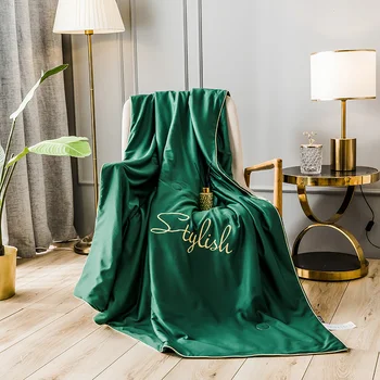 

Summer Washed Silk Throw Blanket for Adult Kids Air Condition Comforter Bedspread Bed Cover Bedding Set