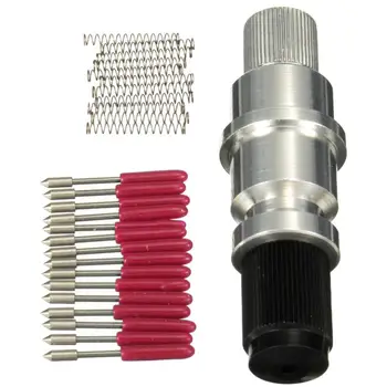 

High Hardness for Graphtec CB09 Silhouette Cameo Holder + 15Pcs Blades Vinyl Cutter Plotter 45 Degree