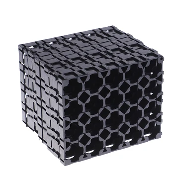 

new and quality 10Pcs 4x5 Cell Battery Spacer 18650 Battery Radiating Shell Pack Plastic Heat Holder Bracket