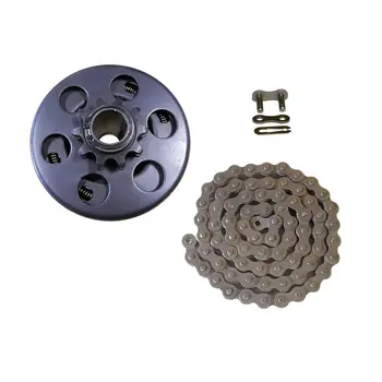 

Professional Centrifugal Clutch 3/4" Bore 10 Tooth with 40/41/420 Chain Go Kart Mini Bike Small Bike Parts Heavy Duty