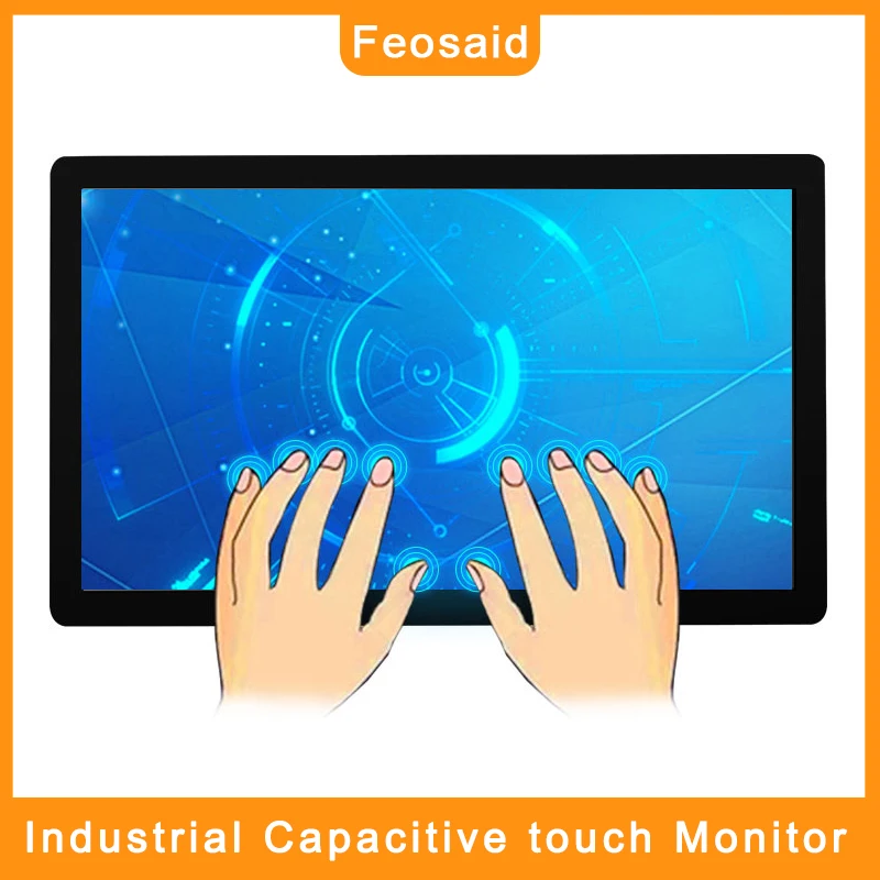 Feosaid 19 &quotпромышленный планшет AIO Мини ПК плоский компьютер с емкостным сенсорным