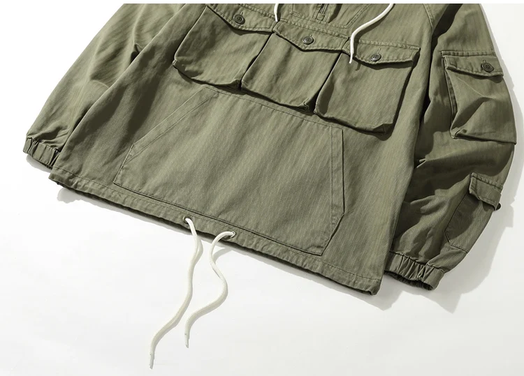Мужская весенне-осенняя Модная брендовая куртка в стиле милитари с карманами, камуфляжная куртка с капюшоном, пальто, мужская повседневная Свободная куртка