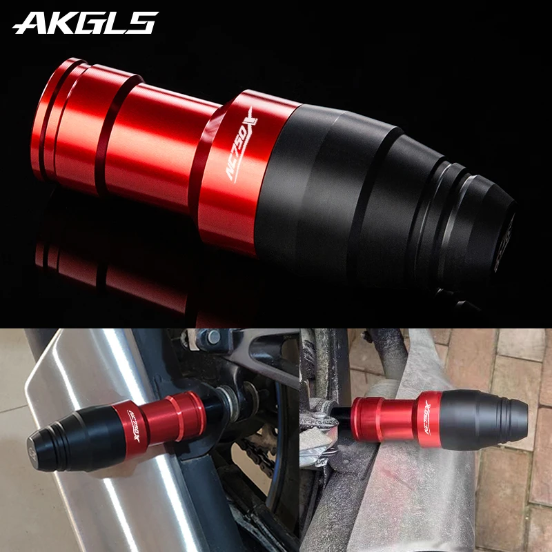 

For Honda NC750X NC 750X NC750 X motorcycle parts CNC aluminum anti-collision cushion exhaust slider anti-collision protector