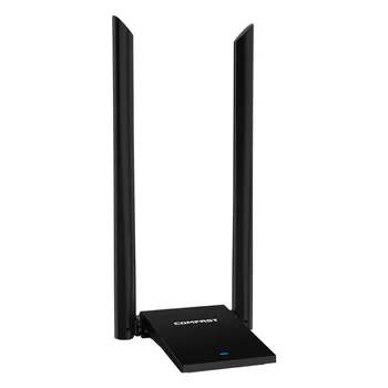 

COMFAST 1300Mbps USB 3.0 WiFi Network Card 2 Rotatable Antenna 2.4+5.8GHz Dual Band Wireless Adapter for Windows XP/7/8/10