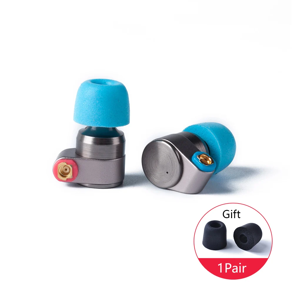 Наушники вкладыши TIN Audio T2 с двойным динамическим приводом Hi Fi басами DJ