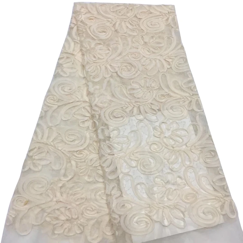 Африканская кружевная ткань высокое качество кружева нигерийские блестки вышивка французский Тюль кружевная ткань для женского платья