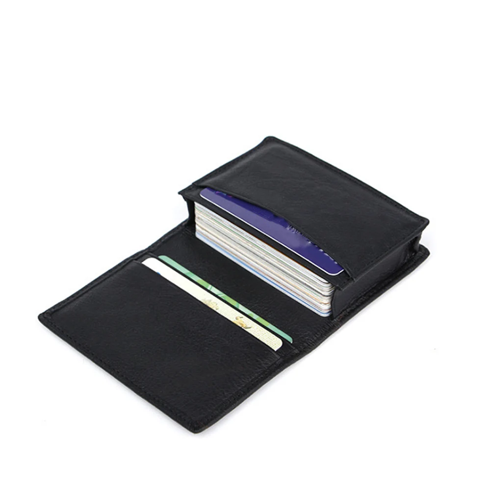 

Expandable Business Men Wallets Organizer Accessories Office Case Fashion Card Holder Credit Card Multifunctional PU Leather
