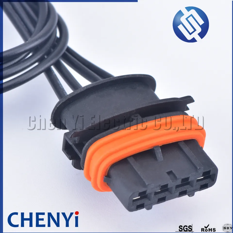 Conector Automotriz Hembra 4 Pines Sellado - Para Sensor MAP, Número Pieza 368162-1 0090-451