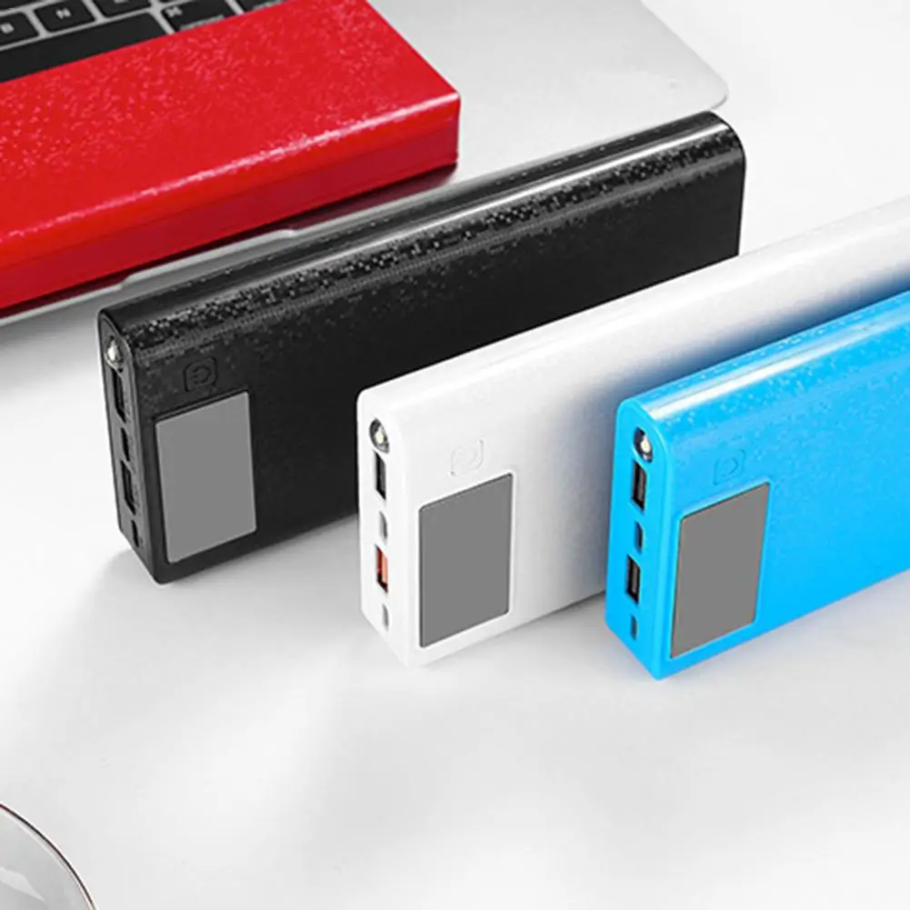 5 в двойной USB lcd Цифровой дисплей 8*18650 Внешний аккумулятор зарядное устройство коробка зарядное устройство для мобильного телефона DIY чехол для Iphone 11 Pro