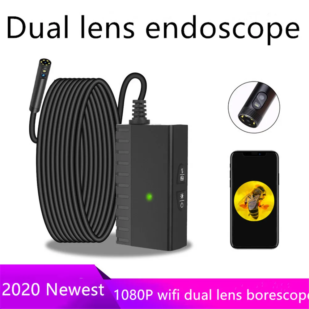 Deepstech – caméra endoscopique d'inspection 5MP 1944P, vidéo Endoscope  industriel avec 32 go 6 LED écran IPS pour la vérification des égouts de  voiture - AliExpress