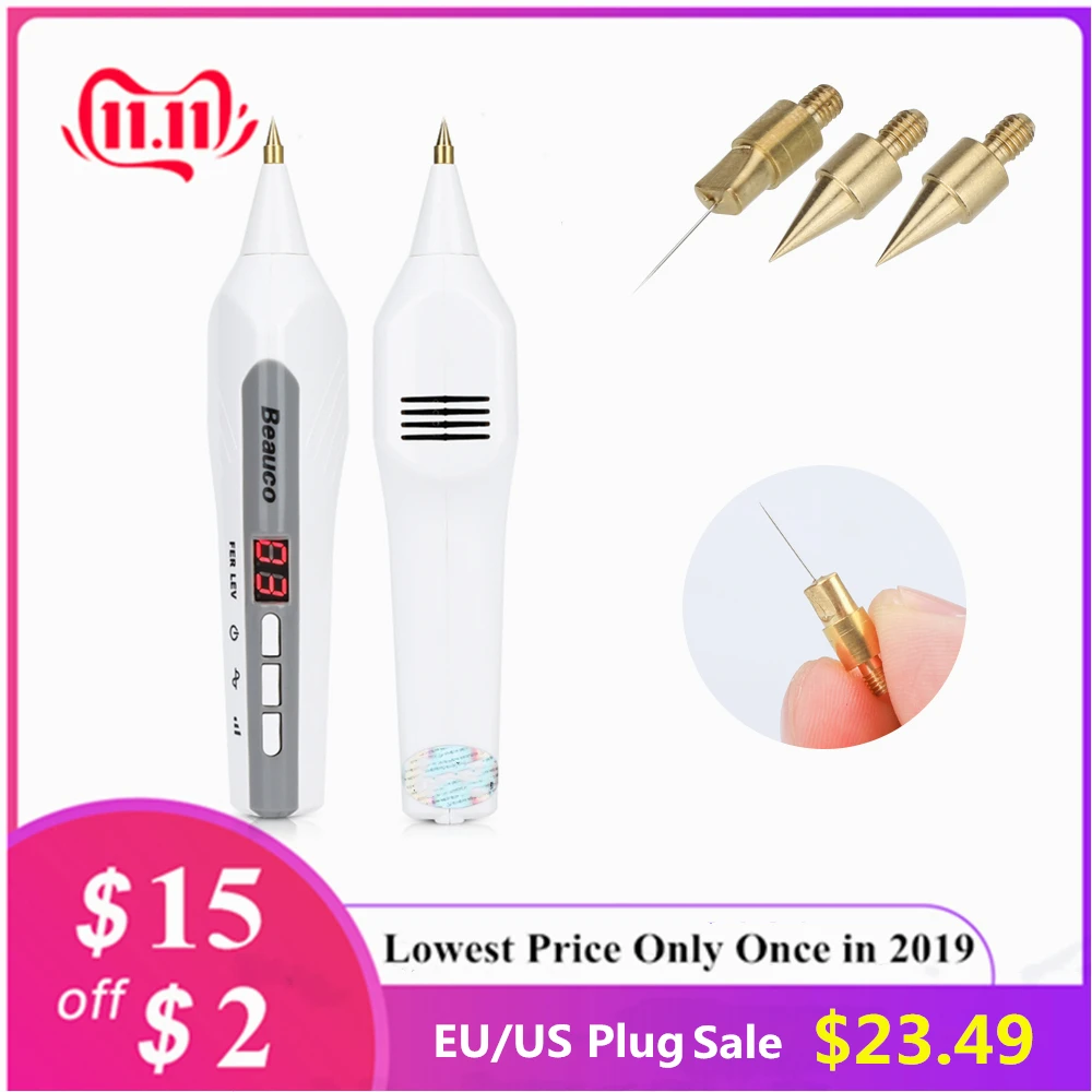 

Freckle Mole Removal Plasma Pen 9 Level Intensity Laser Dark Spot Wart Tag Tattoo Remover Machine Family Salon Beauty Instrument