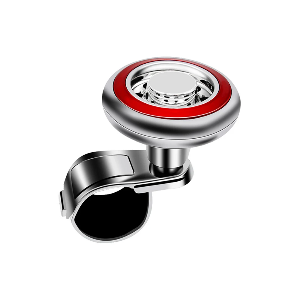 Универсальный авто бустерный мяч рулевое колесо грузовик ручка аксессуары - Цвет: Красный