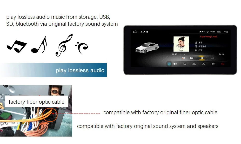 Discount 1280*480 Resolution Android Screen for Mercedes Benz S Class W221, with GPS Navigation Radio Stereo Bluetooth Multimedia system 11