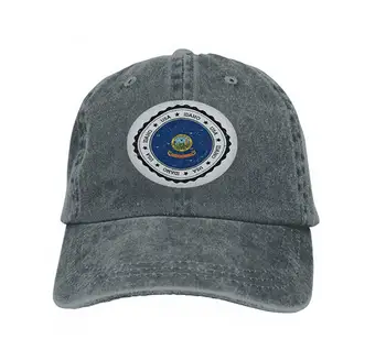 

Comfortable Baseball Caps Idaho Flag Badge Grunge Rubber Stamp Vintage Travel Stamp ci Carbon
