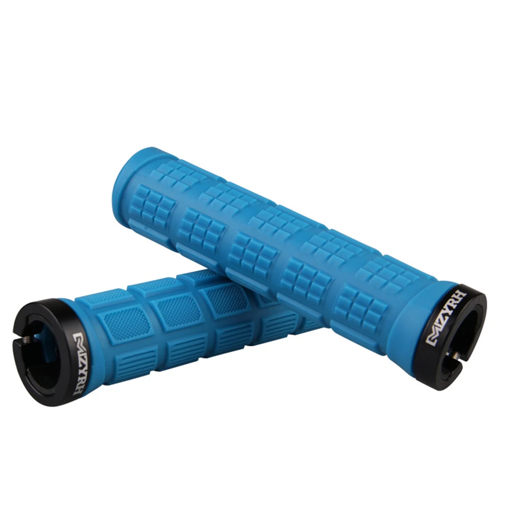 

Non Slip Rubber Soft Bicycle Grips Practical Universal Protective Dustproof Outdoor Easy Install Sleeve Replacement Handle Cover