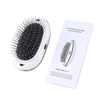 

Electric Hair Comb Brush Hair Straightening Comb Massage Straight Hair Styling Hair Negative Ion Comb Anti-static Portable Tool