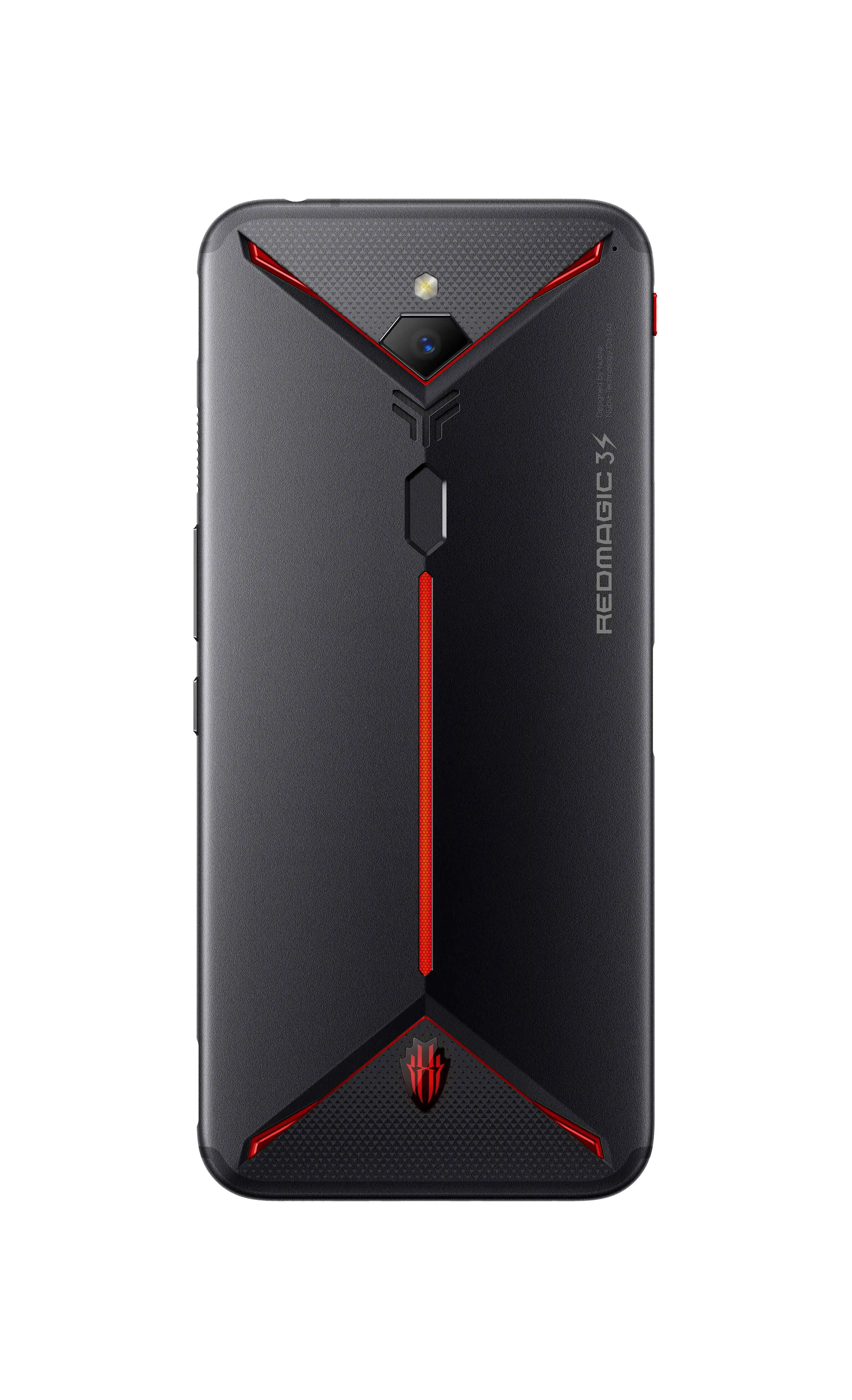 Глобальная версия оригинального zte Nubia Red Magic 3S 8G 128G 6,6" 90Hz Snapdragon 855 Plus 48MP+ 16MP 5000mAh Fastcharge игрового телефона - Цвет: Black 8GB-128GB