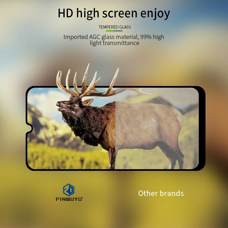 Пленка из закаленного стекла для MOTO G8 Plus, PINWUYO для Motorola Moto G8 Plus, 9 H, защита на весь экран для Motorola G8 Plus, G8Plus